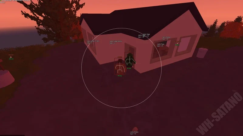 Unturned player, zombie, and item ESP overlay
